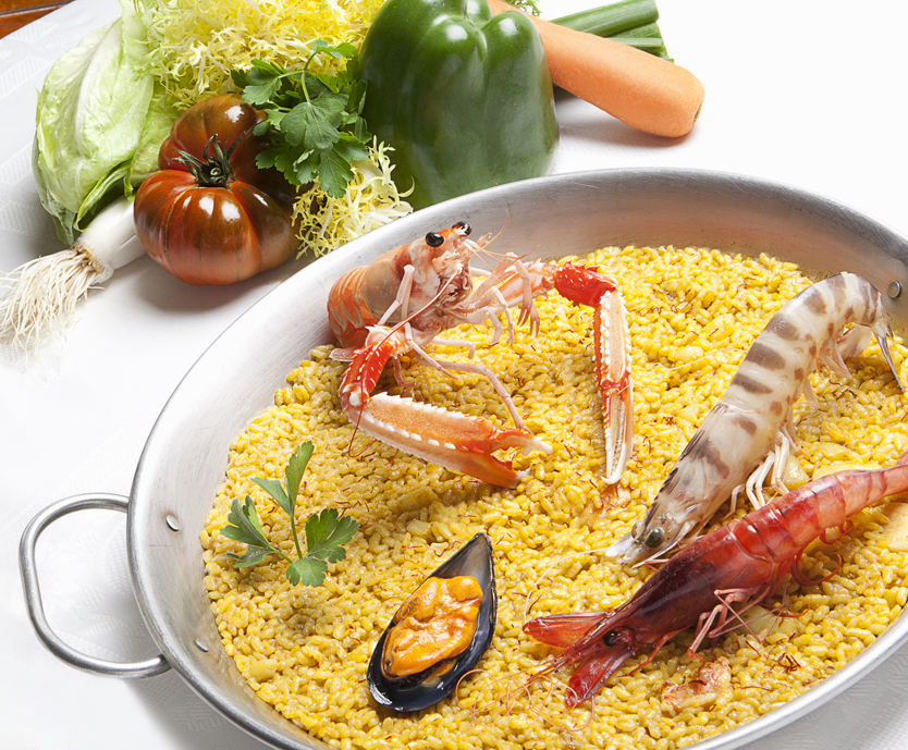 paella de marisco