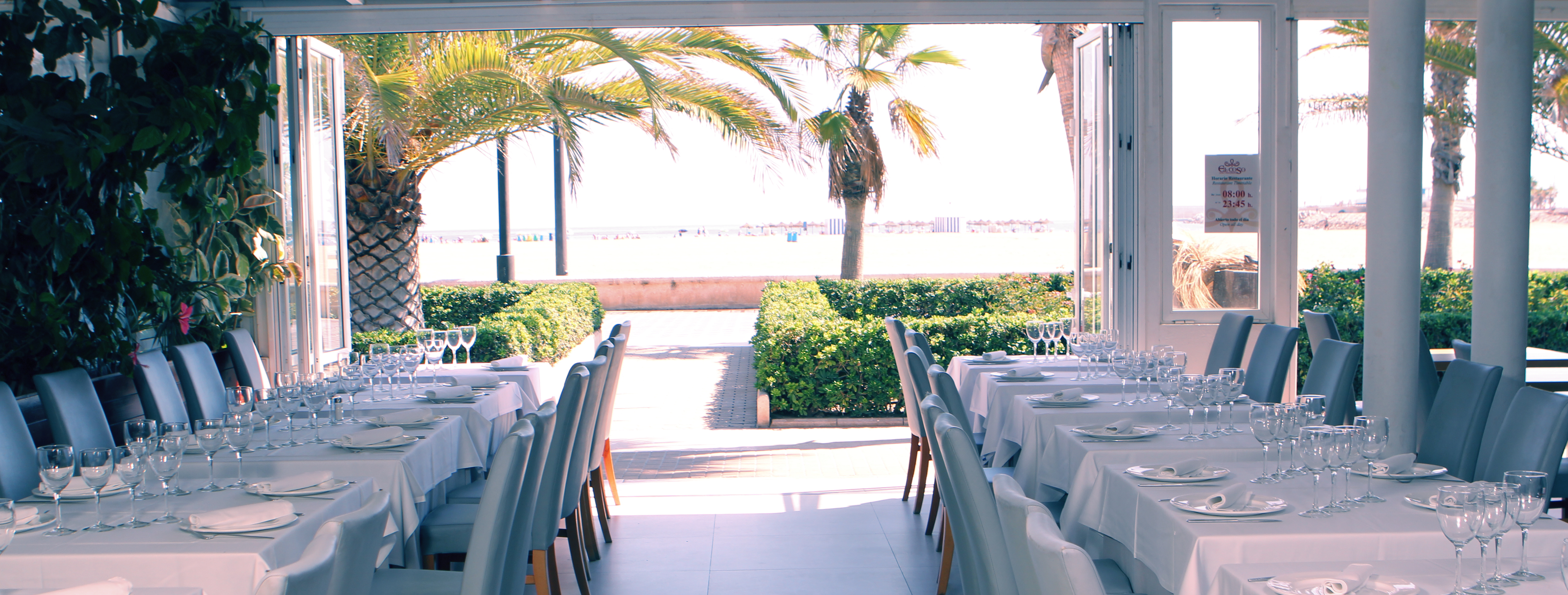 detalle terraza de el coso del mar