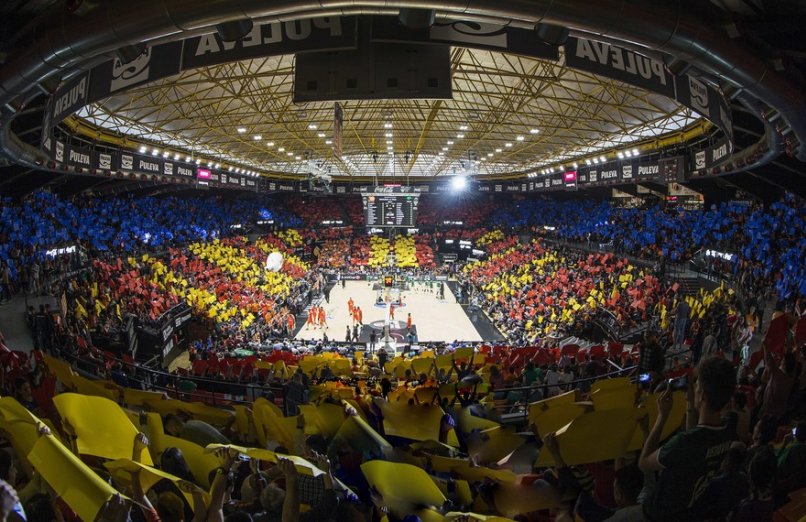 estadio del valencia basket club
