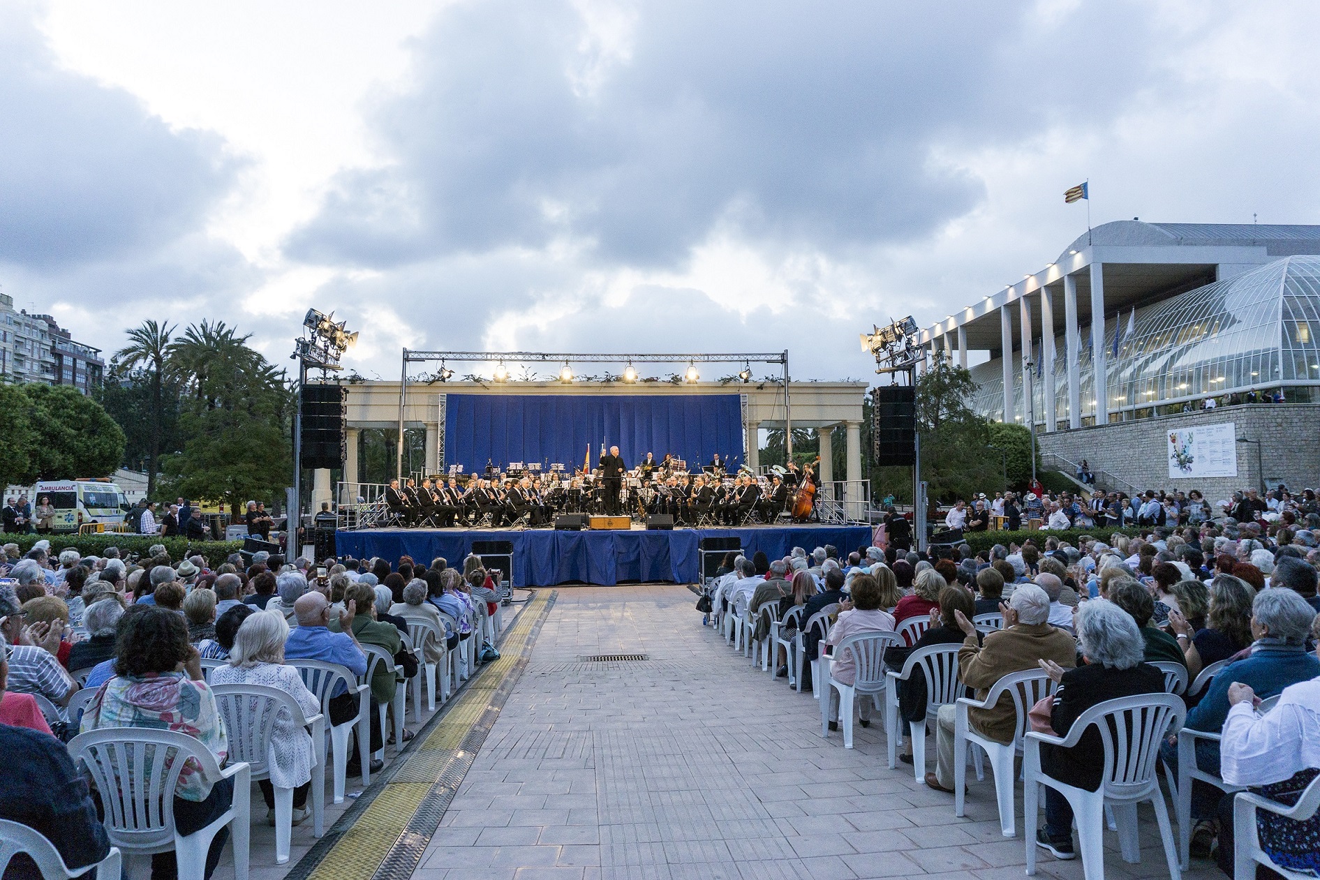 Concerts de la Banda Simfònica als jardins del Palau