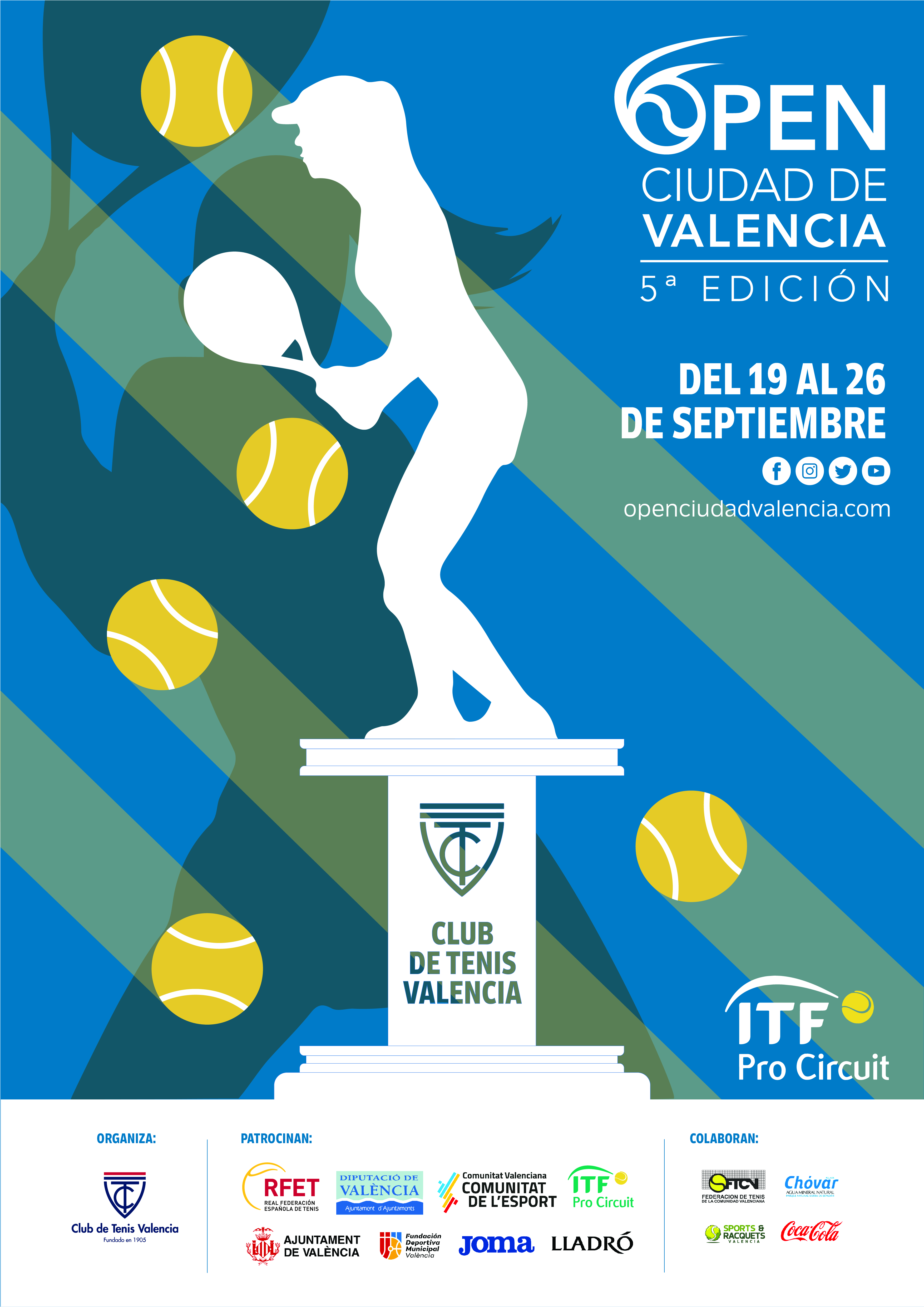 El mejor tenis femenino estará en el V Open Ciudad de València