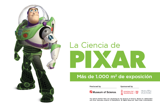 Exposicion Ciencia de Pixar