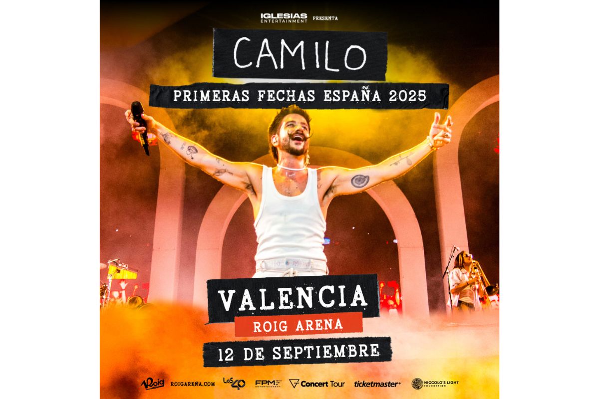 Concierto de Camilo en València