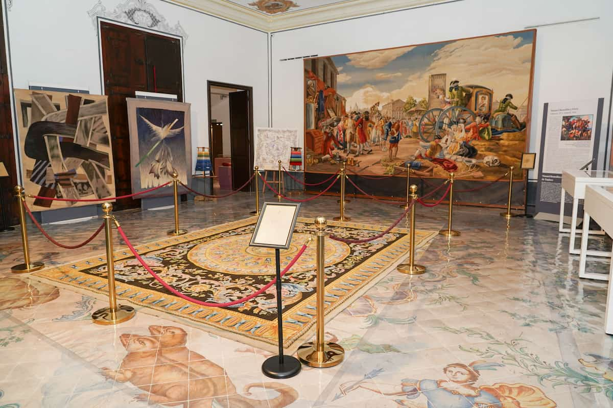 Exposición Reales Tapices en el Museo de la Seda