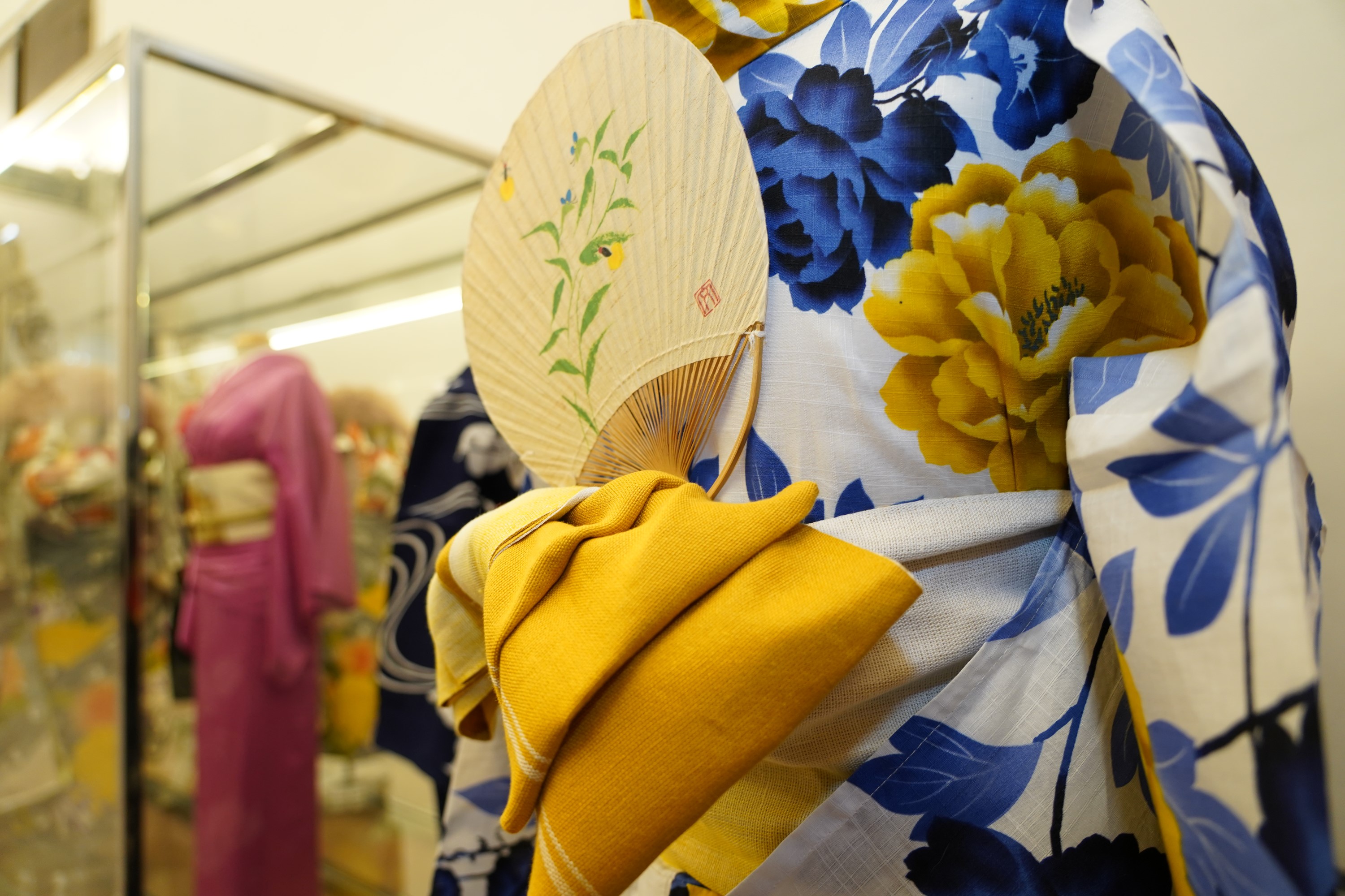 Exposicion de kimonos