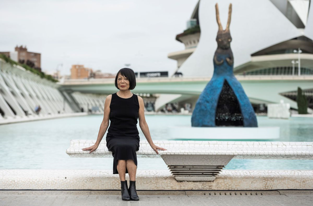 Imagen de Leiko Ikemura en la Ciudad de las Artes