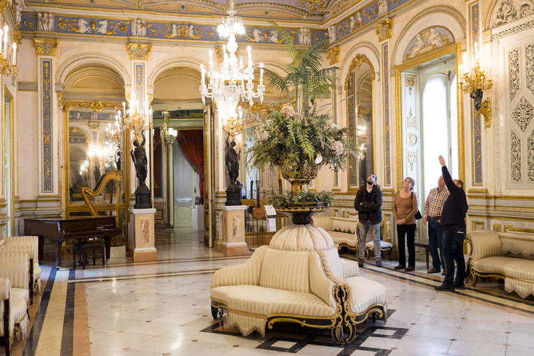 salón de baile del palacio del marques de dos aguas