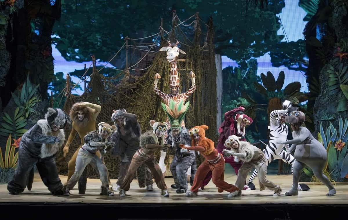 Madagascar el musical en València