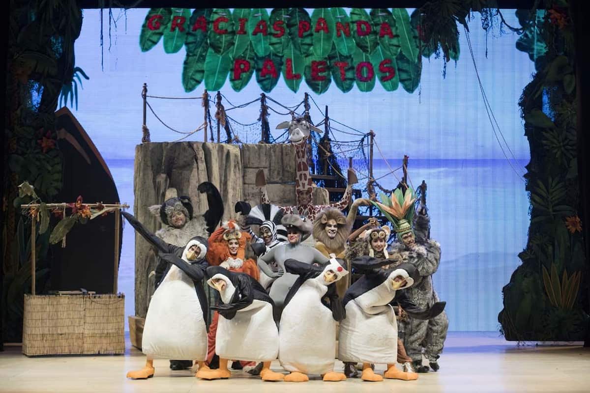 Madagascar el musical en València