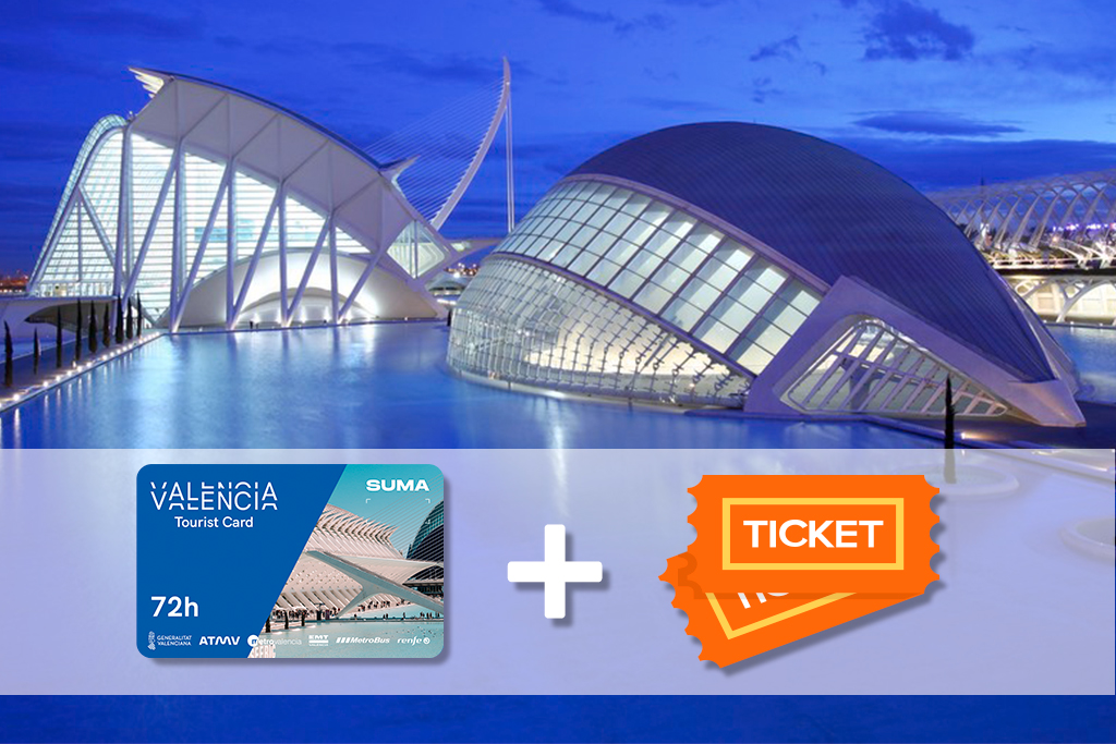 Valencia tourist card ticket ciudad de las artes