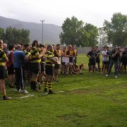 grupo durante visita guiada de rugby discovering valencia