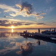 Atardecer albufera 