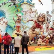 Parte central Falla Convento Jerusalén año 2019