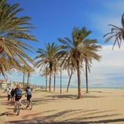 playa cabañal en Valencia