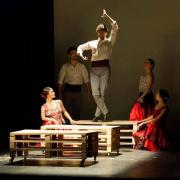 Quijote Baila flamenco en el teatro Olympia