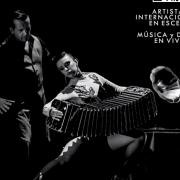 Dos bailarines del Festival Internacional de Tango