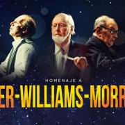 Cartel del concierto con obras de John Williams, Hans Zimmer y Ennio Morricone