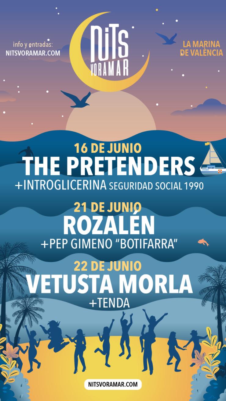 Nits Voramar festival música Valencia