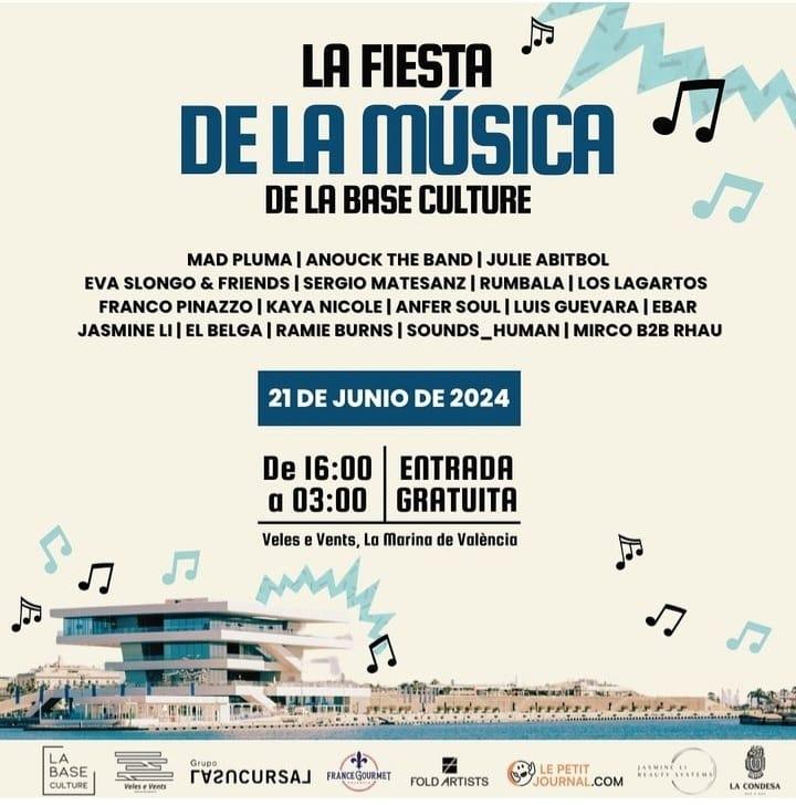 Fiesta de la música Veles e Vents Valencia