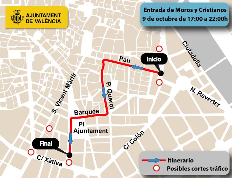 Moros y Cristianos Valencia